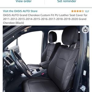 Jeep Grand Cherokee Leather Seat Covers